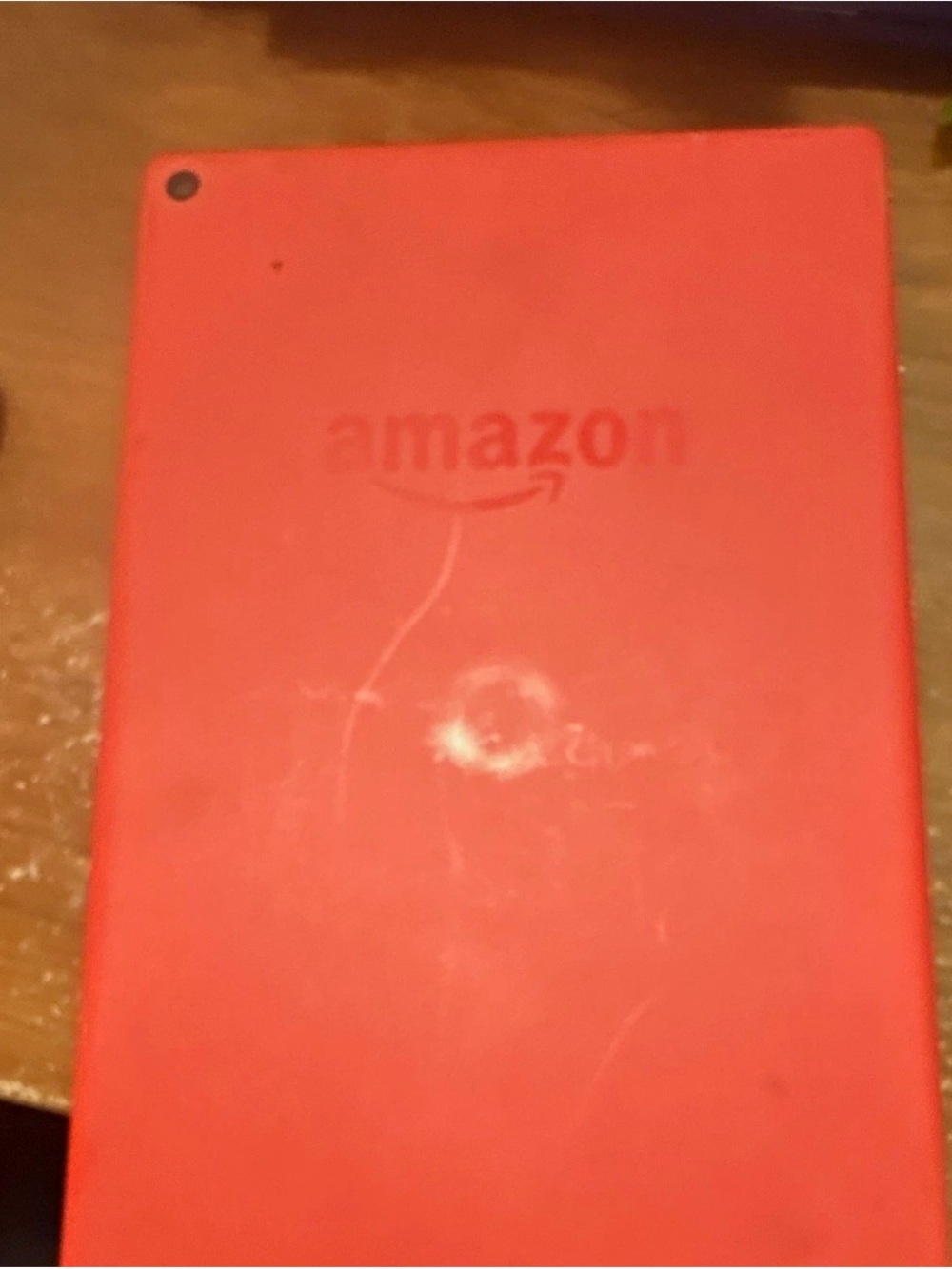 Amazon Tablet in Bright Red Finish